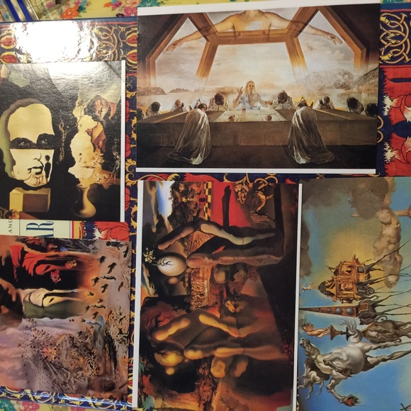 Salvador Dali postcards - Picture 1 of 7